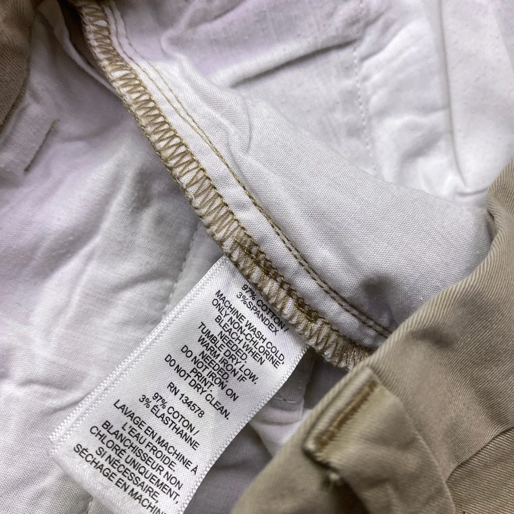 Vineyard Vines Boys Size 14 Khaki Chino Pants Stretch Cotton Tan Casual Preppy